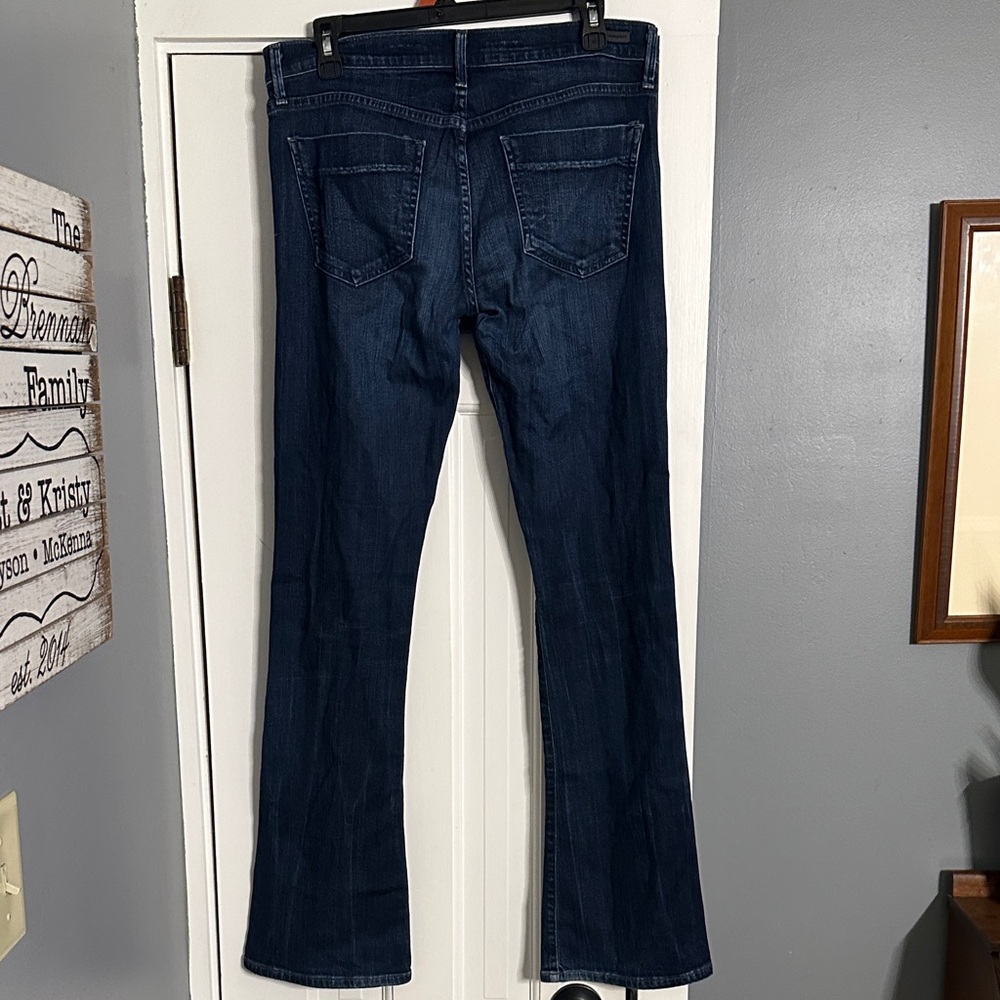 Citizens of Humanity Kelly Dark Wash Bootcut Denim Jeans Y2K Low-Waist - Picture 3 of 12